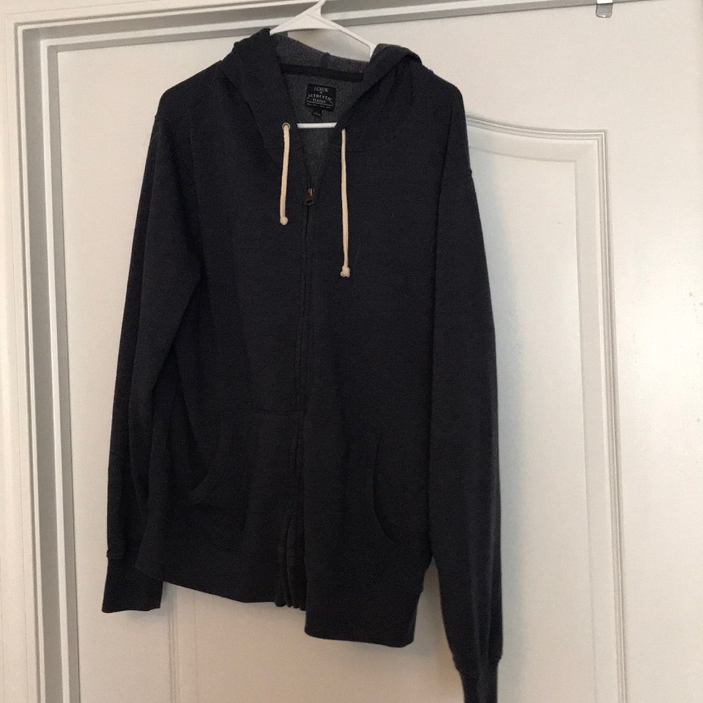 Navy J Crew hoodie